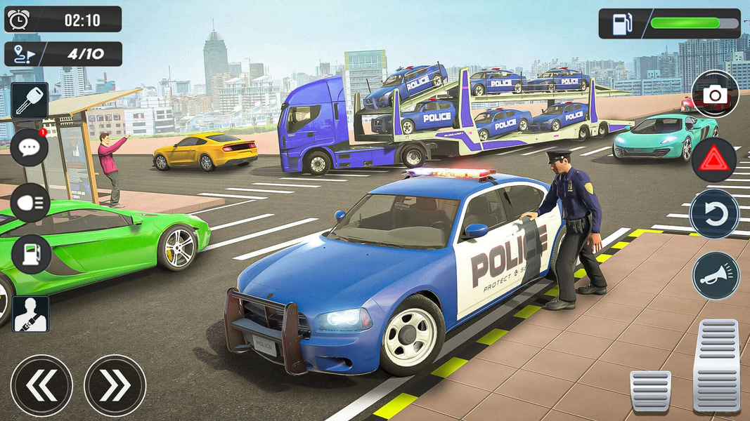 Police Games: Truck Transport - Gameplay image of android game