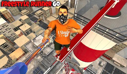 Freestyle parkour: Fast Run - Gameplay image of android game