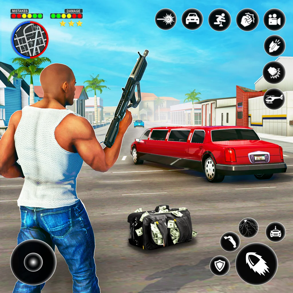 Gangstar Crime Vegas Gun Games Game for Android