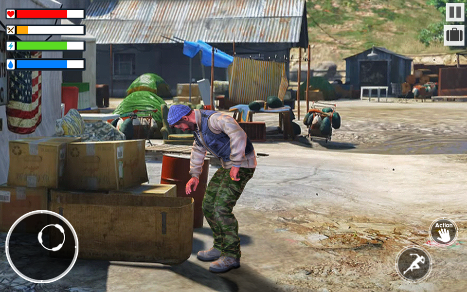 Tramp Simulator Homeless Games - عکس بازی موبایلی اندروید