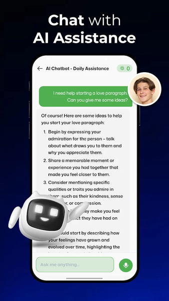 AI Chatbot - Daily Assistance - Image screenshot of android app