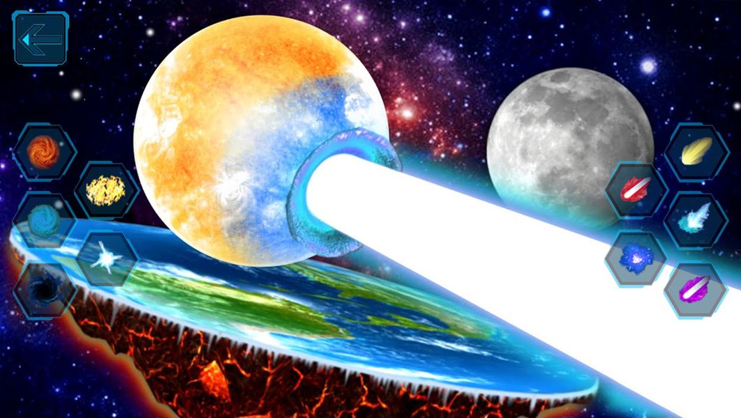 Solar Smash Planet Destroyer - Gameplay image of android game