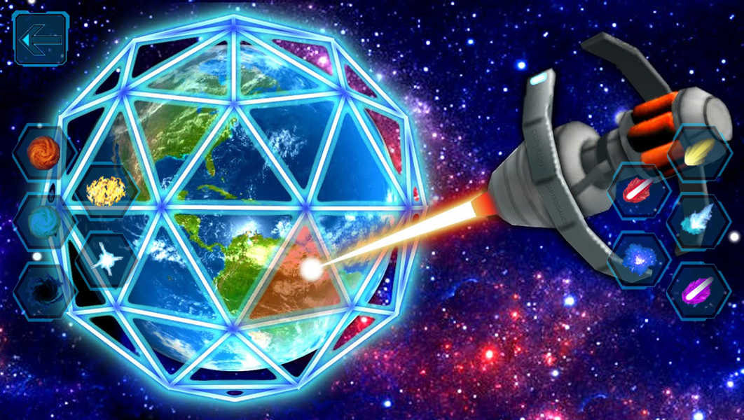 Solar Smash Planet Destroyer - Gameplay image of android game