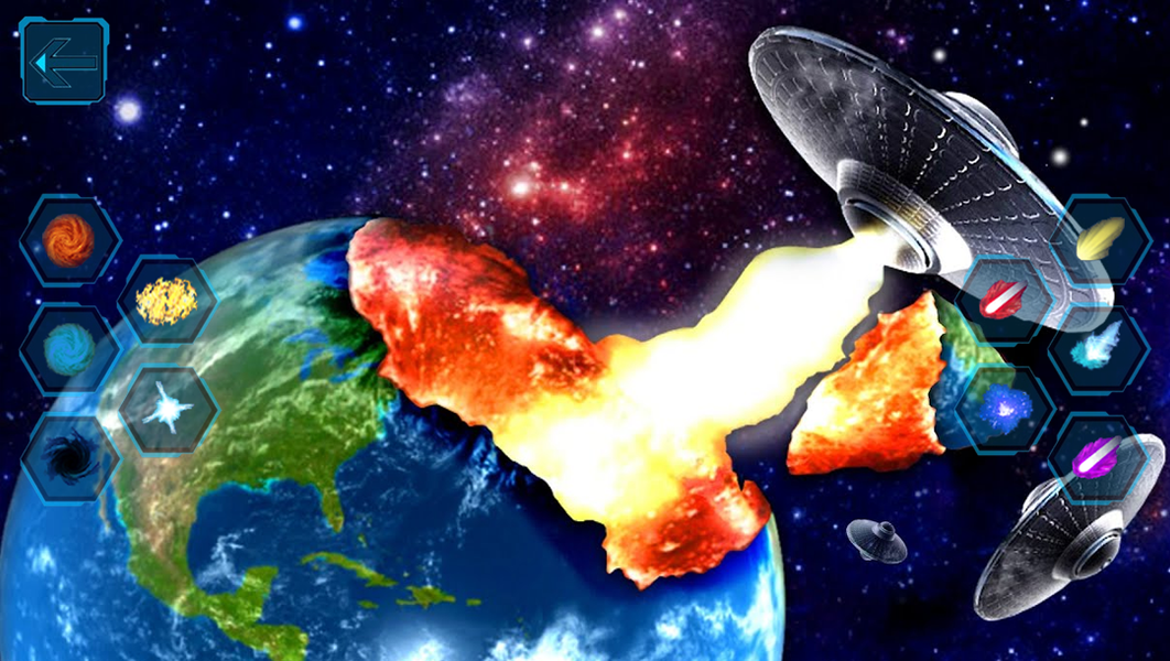 Solar Smash Planet Destroyer - Gameplay image of android game