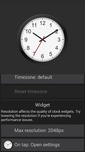 Clock - عکس برنامه موبایلی اندروید