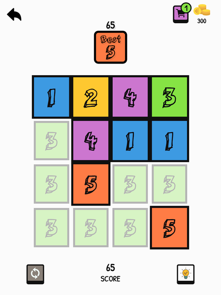 Just Get 10! - Sketchy - Gameplay image of android game