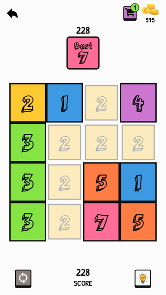 Just Get 10! - Sketchy - Gameplay image of android game