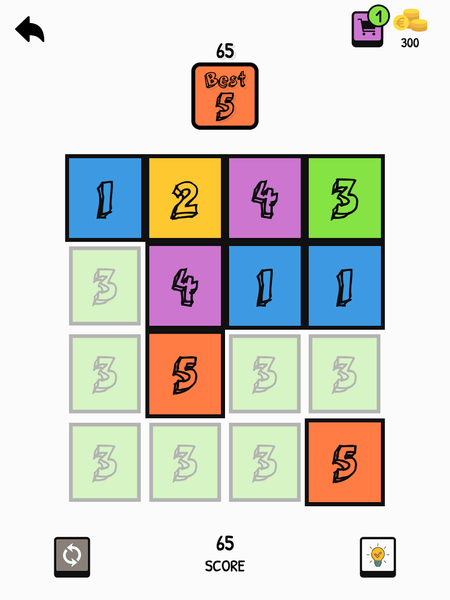 Just Get 10! - Sketchy - Gameplay image of android game