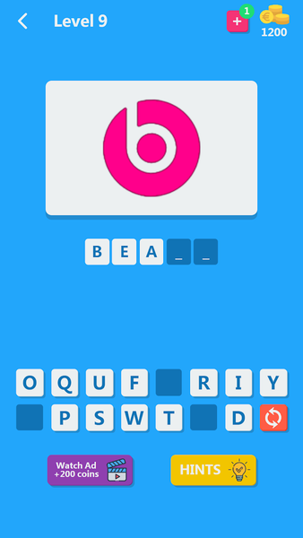 Logo Guess Challenge - Gameplay image of android game