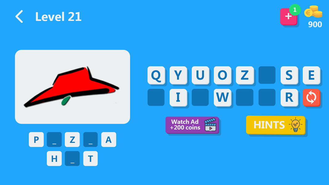 Logo Guess Challenge - Gameplay image of android game