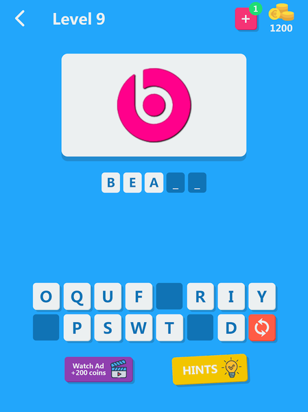 Logo Guess Challenge - Gameplay image of android game