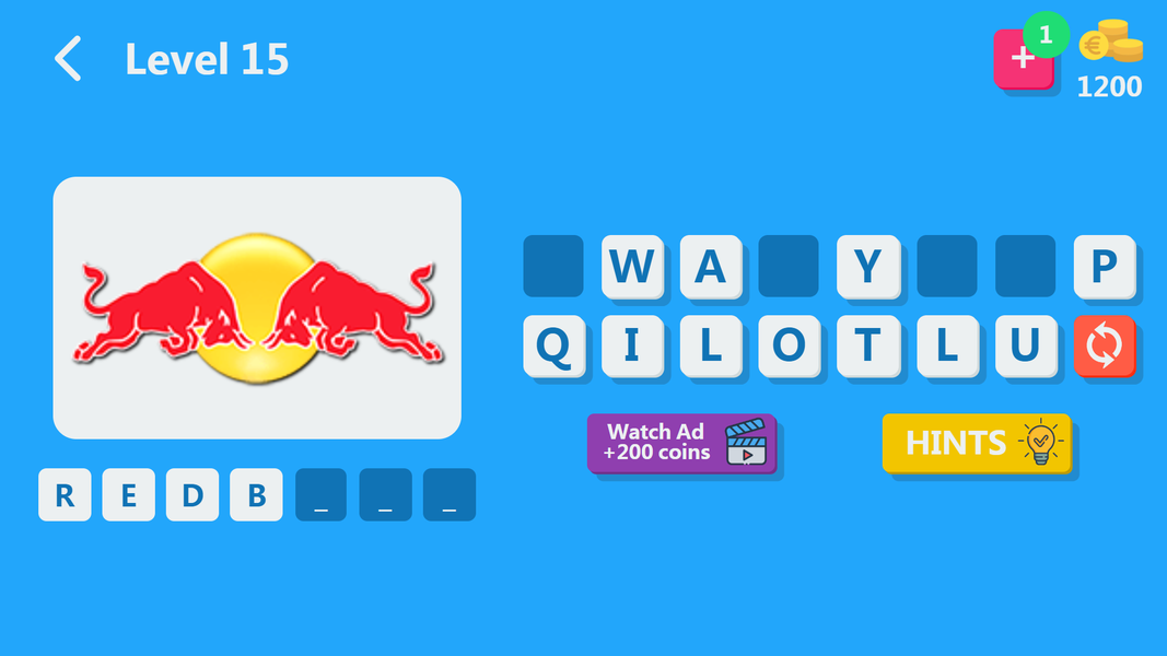 Logo Guess Challenge - Gameplay image of android game