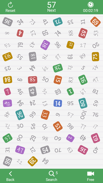Find Numbers - Brain Challenge - Gameplay image of android game