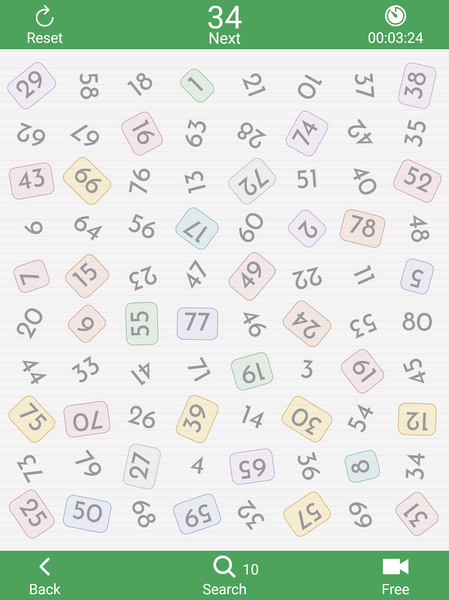 Find Numbers - Brain Challenge - Gameplay image of android game