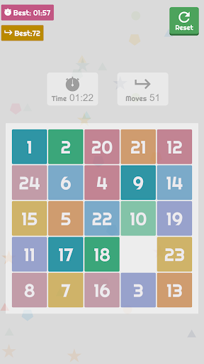 Puzzle 15 - A sliding puzzle game - عکس برنامه موبایلی اندروید