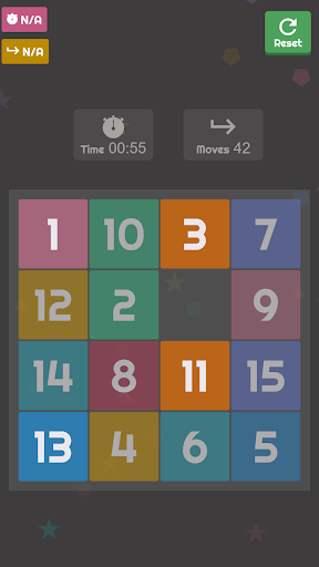 Puzzle ۱۵ - A sliding puzzle game - عکس برنامه موبایلی اندروید