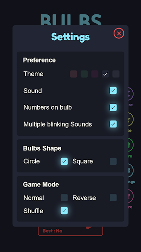 Bulbs - A game of lights - عکس بازی موبایلی اندروید