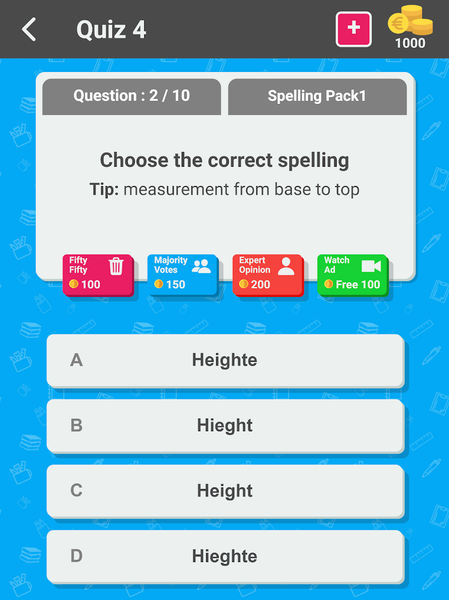 Spelling Master - Quiz Games - Image screenshot of android app