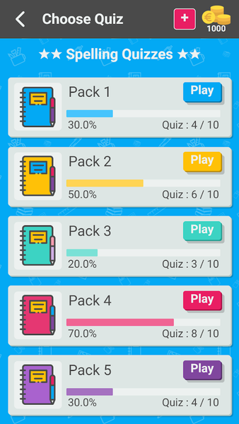 Spelling Master - Quiz Games - Image screenshot of android app