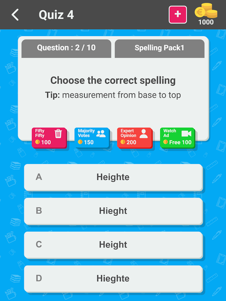 Spelling Master - Quiz Games - Image screenshot of android app