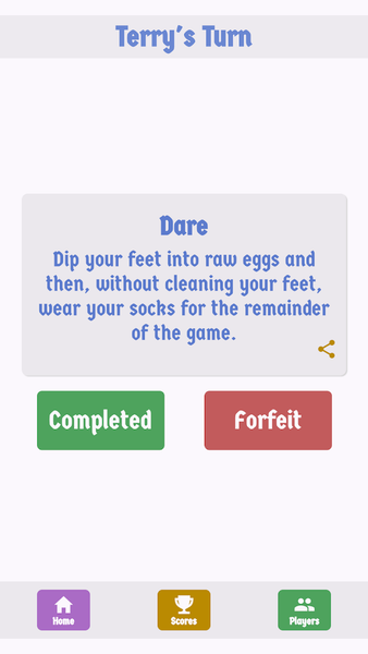 Truth or Dare: Party Game - Gameplay image of android game