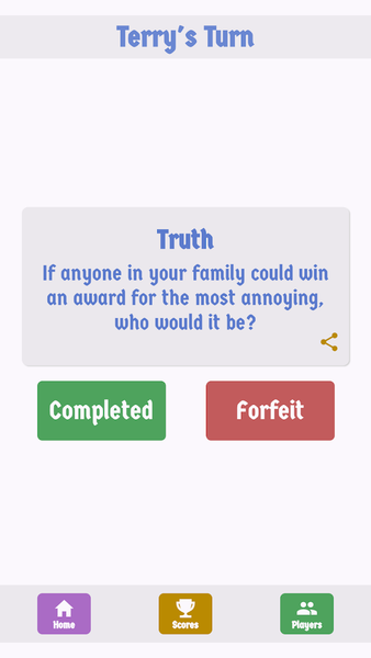 Truth or Dare: Party Game - Gameplay image of android game