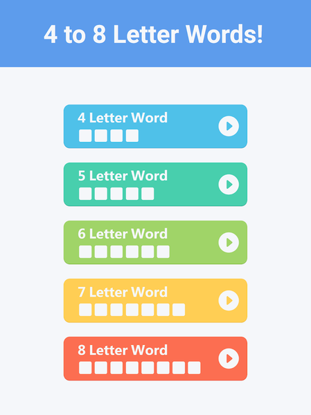 Woriddle! Word Guess Challenge - Gameplay image of android game