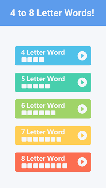 Woriddle! Word Guess Challenge - Gameplay image of android game