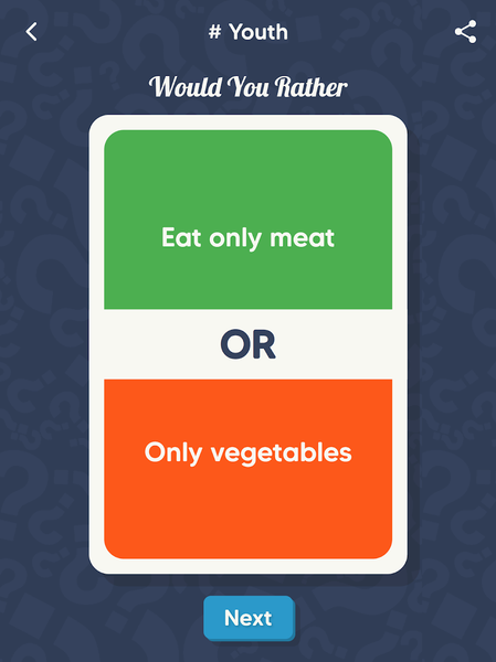 Would You Rather: Hard choices - عکس بازی موبایلی اندروید