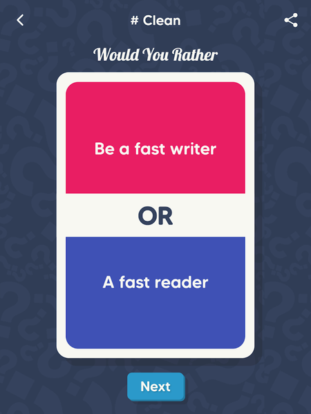 Would You Rather: Hard choices - عکس بازی موبایلی اندروید