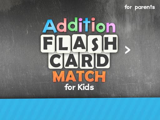 Addition Flash Cards Math Game - Gameplay image of android game