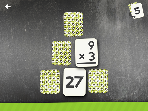 Multiplication Flash Cards Gam - Gameplay image of android game