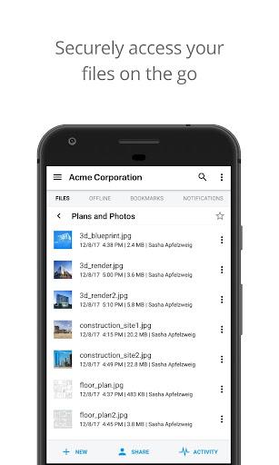 Egnyte - عکس برنامه موبایلی اندروید