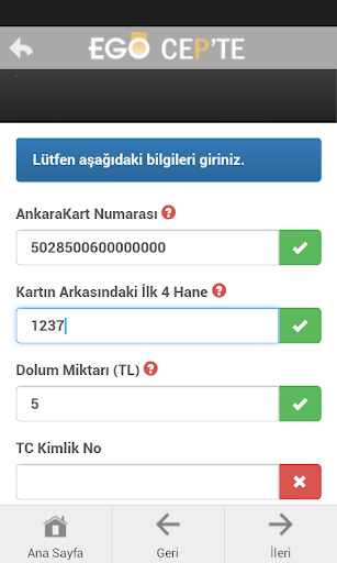 EGO CEP'TE - Image screenshot of android app