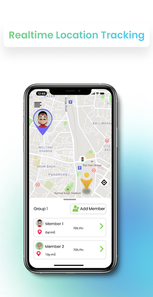 GPS Tracker Realtime Location - عکس برنامه موبایلی اندروید