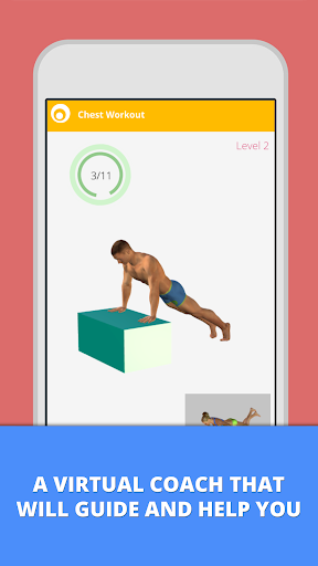 Chest Workout Lumowell - Image screenshot of android app