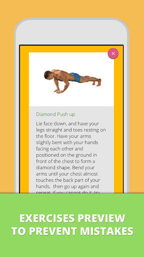 Chest Workout Lumowell - Image screenshot of android app