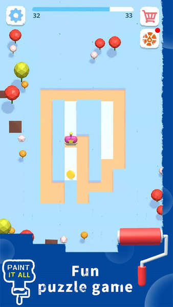 Paint It All - Gameplay image of android game