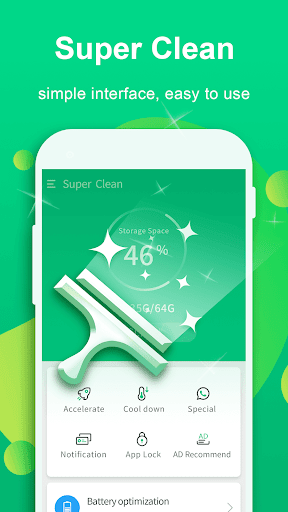 Super Clean - Phone Cleaner - Image screenshot of android app