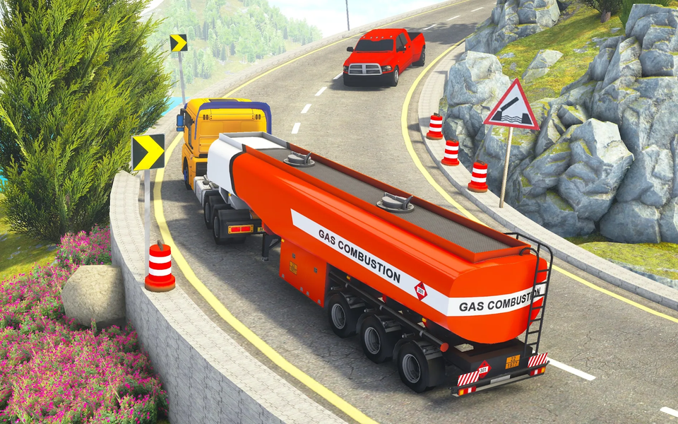 Cargo Truck Driver Truck Games - Gameplay image of android game
