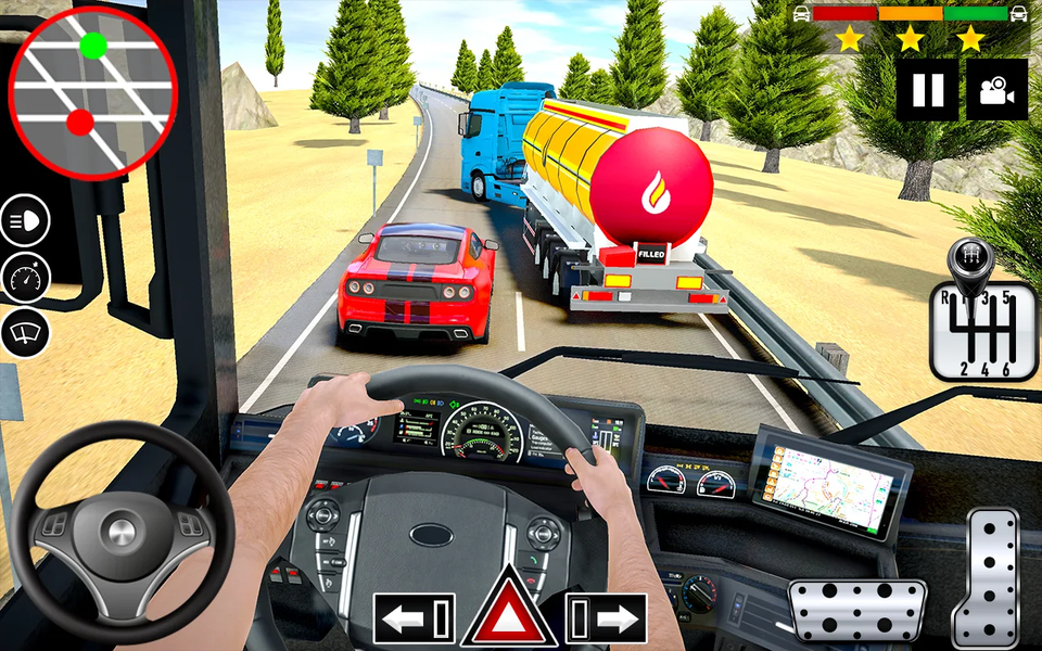 Cargo Truck Driver Truck Games - Gameplay image of android game