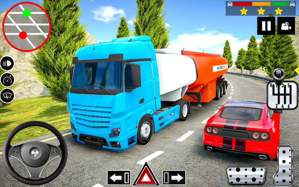 Cargo Truck Driver Truck Games - Gameplay image of android game