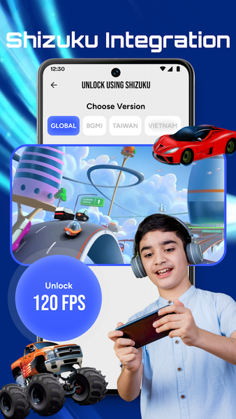 FPS Booster - ۱۲۰ FPS Turbo - عکس برنامه موبایلی اندروید