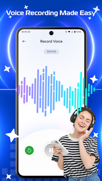Funny Voice Changer: AI Effect - عکس برنامه موبایلی اندروید