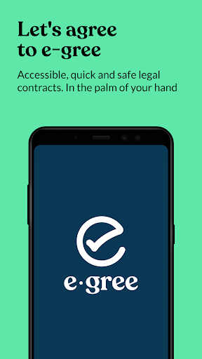 e-gree: Secure Agreements - Image screenshot of android app