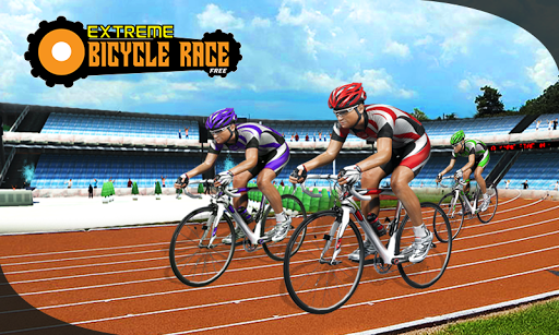 BMX Extreme Bicycle Race - Gameplay image of android game