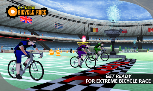 BMX Extreme Bicycle Race - Gameplay image of android game