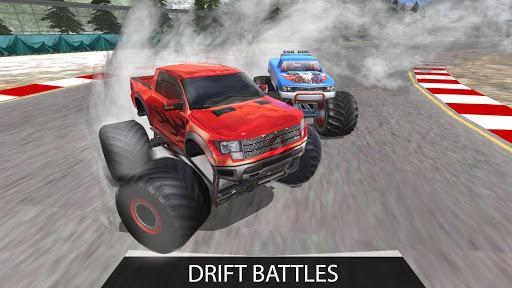 Crazy Monster Truck Driver: Top Speed Drag Racing - Image screenshot of android app