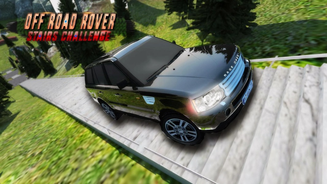 Offroad Cruiser Stunt Car game - Gameplay image of android game