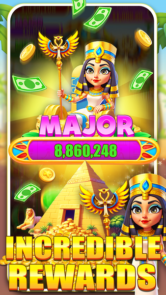 Pharaoh Rush-Slot Game - Gameplay image of android game
